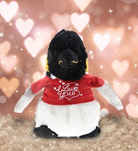 DolliBu I Love You Valentine Emperor Penguin Plush