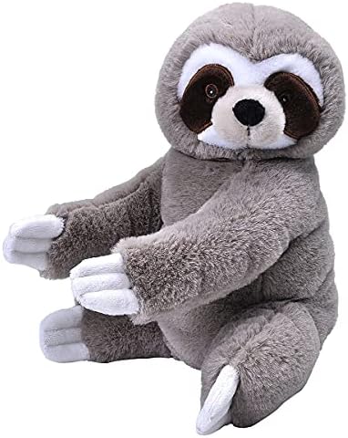 Wild Republic EcoKins Sloth Plush 12 Inch Stuffed Animal