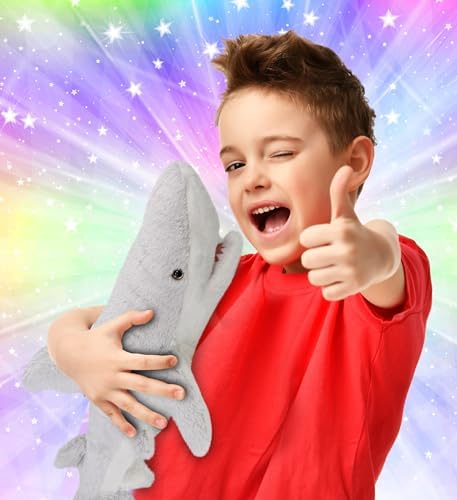 DolliBu Plush Shark Stuffed Animal 23 Inch