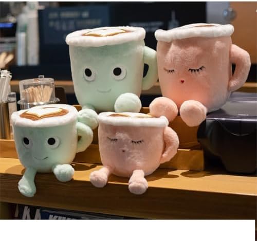 Yoholto Latte Plush Pillow Green