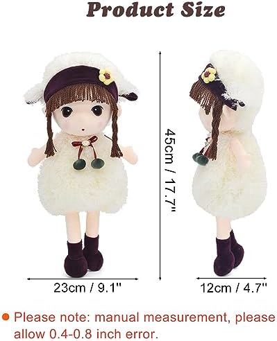 HWD Kawaii 17 Inch Plush Girl Toy Doll