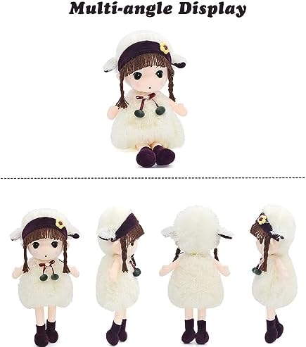 HWD Kawaii 17 Inch Plush Girl Toy Doll