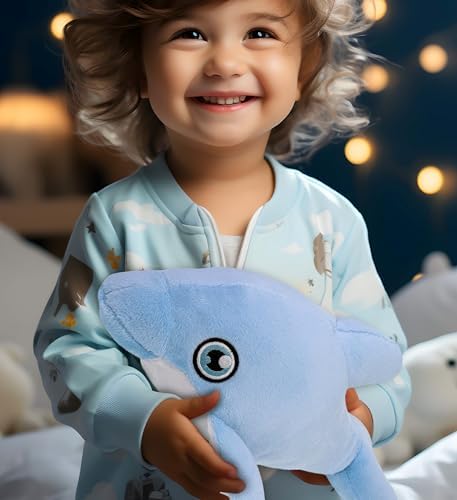 DolliBu Dolphin Eco-Friendly Plush Toy - 135 Inch