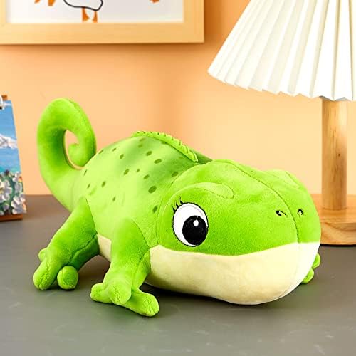 Zhanmai Chameleon Plush Doll 118 Inches Green