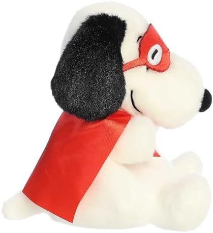 Aurora Snoopy Kissing Bandit Stuffed Animal - 5 Inches