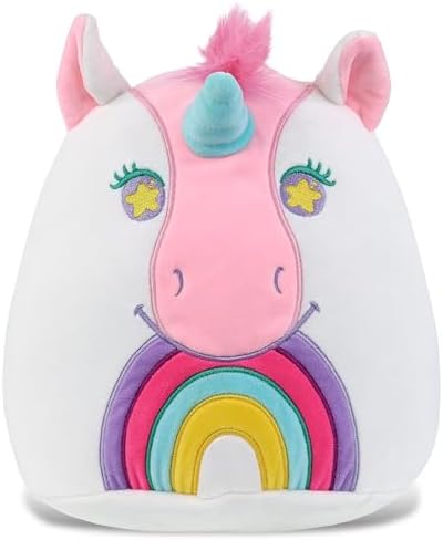 DolliBu Snug-Mooshies Unicorn Plush Toy - 10 Inch