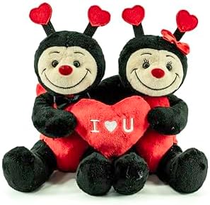 Yohaki Cute Bee Plush Stuffed Animal 2 in 1 Valentines Gift