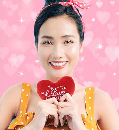 DolliBu I Love You Red Heart Plush Toy - 3 Inch Mini Stuffed Animal