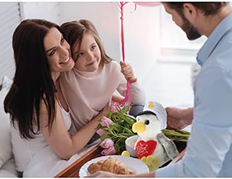 DolliBu I Love You Seagull Sailor Plush Toy