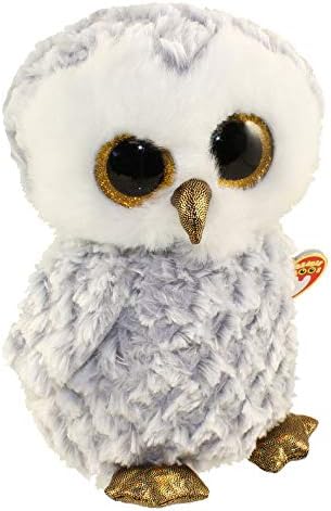 Ty Beanie Boos Owlette - WhiteGray Medium 1