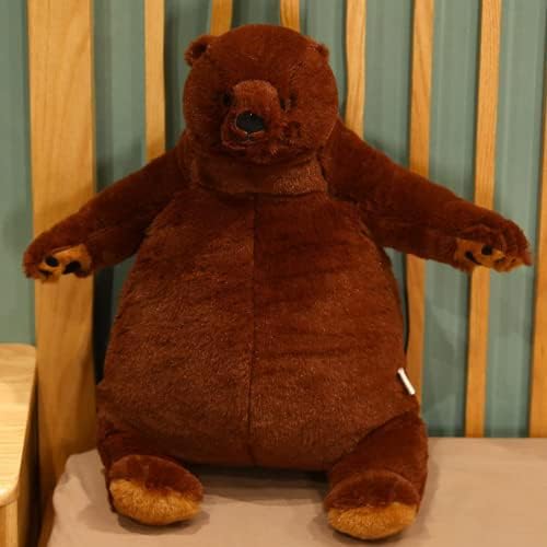 Sausudols Giant Plush Teddy Bear 315 Inch Dark Brown