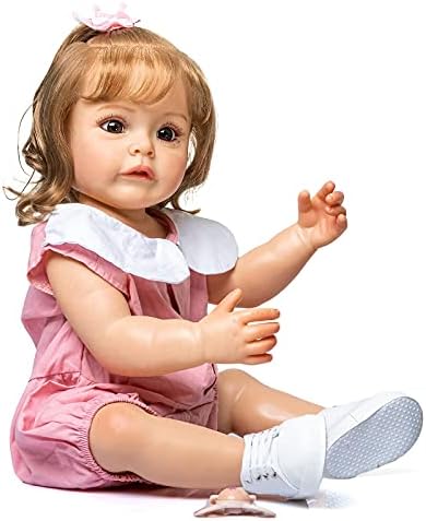 Angelbaby 55cm Handmade Silicone Baby Doll with Accessories