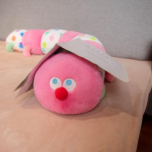 354 Inch Cute Caterpillar Plush Stuffed Animal Hugging Pillow