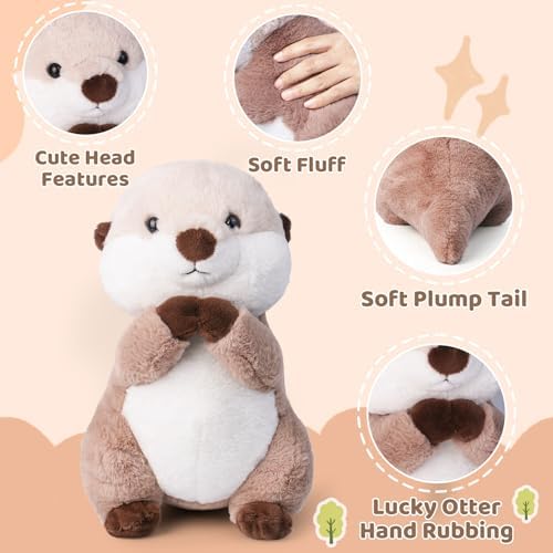 Riuhot Otter Plush Toy 157 Soft Stuffed Animal