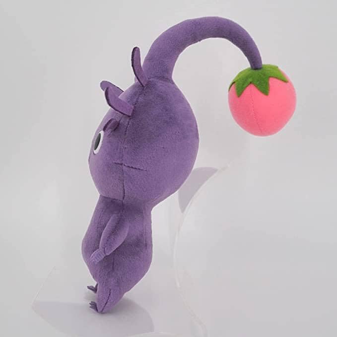 2023 New Purple Pikmin Plush Toy 118 Inch Stuffed Animal