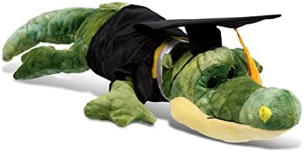 DolliBu Alligator Graduation Plush Toy - 18 Inches