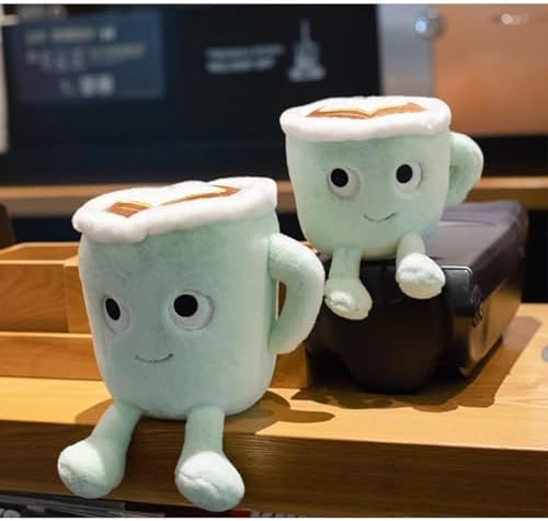 Yoholto Latte Plush Pillow Green