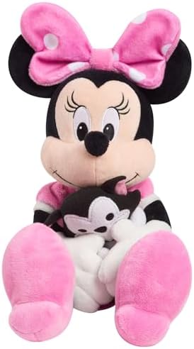 Disney Classics Lil Friends Minnie Mouse and Figaro Plush Stuffed Animal