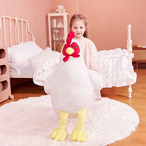 IKASA Giant Chicken Plush Toy 23 Inches
