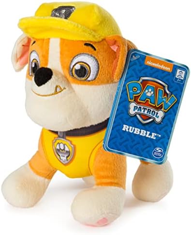 Paw Patrol 8 Rubble Plush Standing Toy