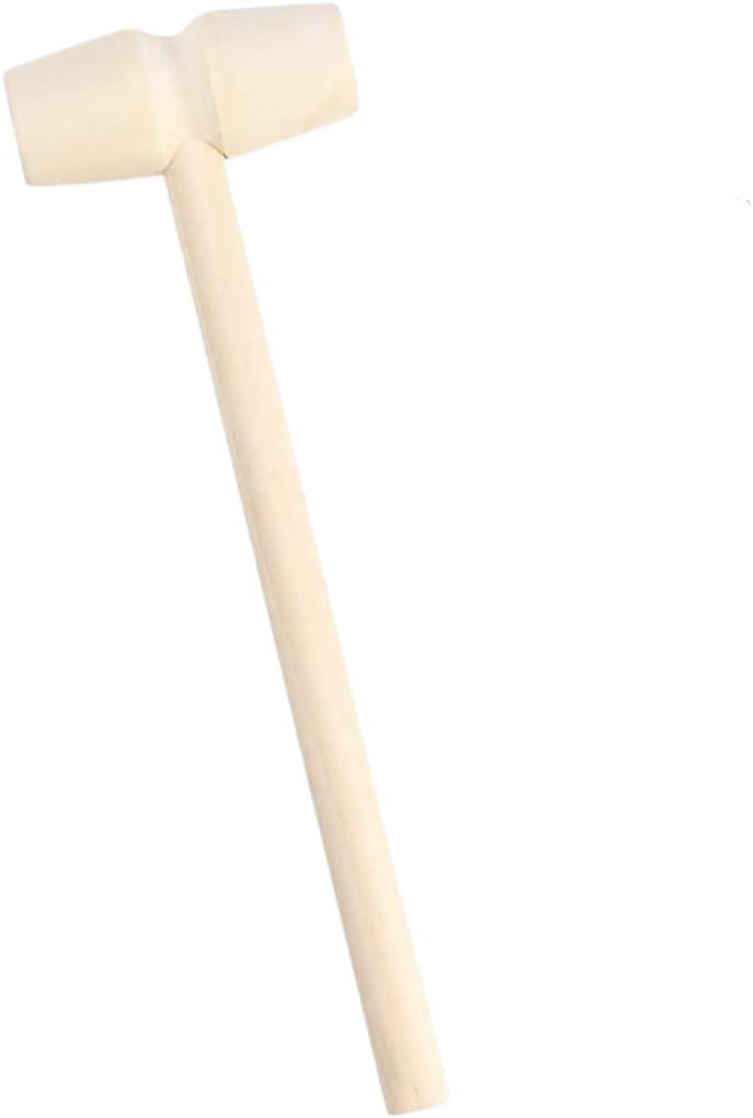 30Pcs Mini Wooden Hammer for DIY and Seafood Cracking