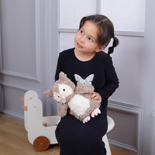 Apricot Lamb Brown Owl Plush Stuffed Animal 95 Inches