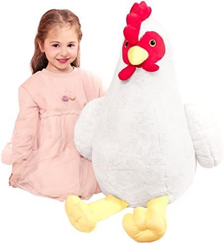 IKASA Giant Chicken Plush Toy 23 Inches