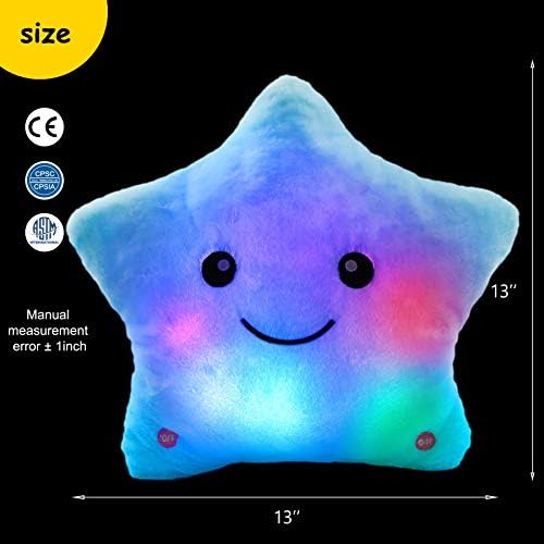 BSTAOFY 13 LED Musical Glow Star Stuffed Animal Toy