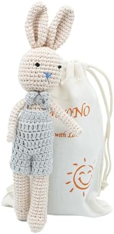 Bunny Family Handmade Crochet Plushie Doll Set