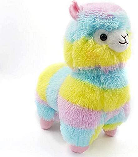 137 Inch Rainbow Llama Plush Toy for Kids