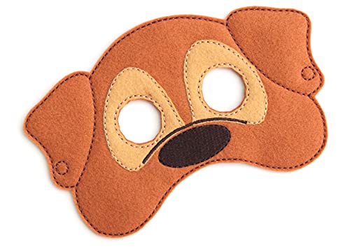 Baby WhatKnots Kids Dog Felt Face Mask