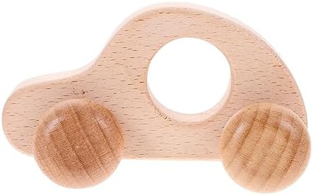 Yardwe Wooden Push Car for Infant Grasping Toy 1