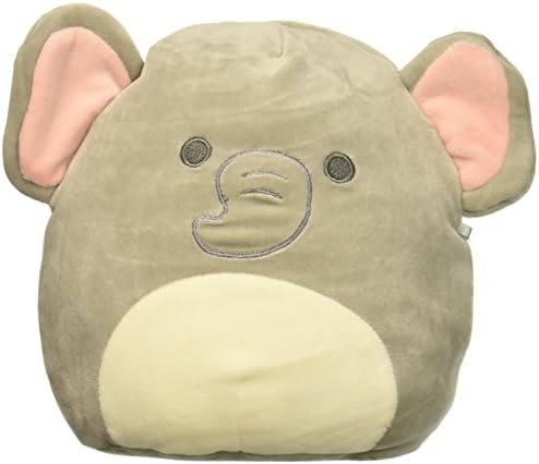 Squishmallow 8-Inch Emma Baby Elephant with Rattle