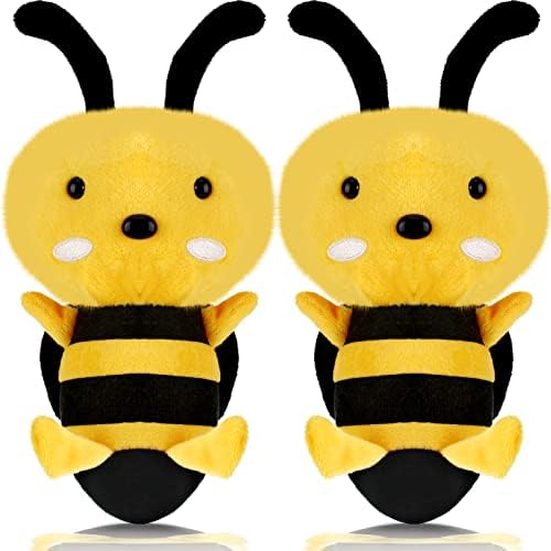 Civaner 2 Pieces Honey Bee Plush Stuffed Animal
