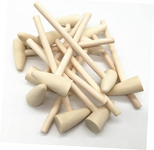 DECHOUS Wooden Hammer Toy Set 15pcs Safe and Durable
