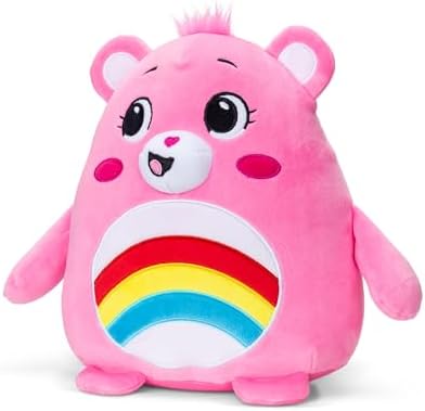Care Bears Squishy 10 Plush Cheer Bear - Pink