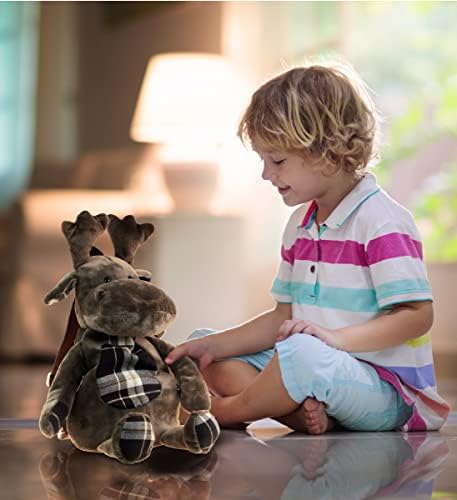 Puzzled DolliBu Moose Stuffed Animal Backpack - 14
