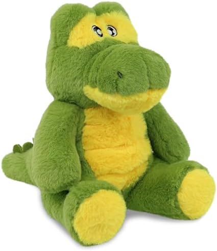 DolliBu Alligator Plush Toy Soft Eco-Friendly 9 Inches