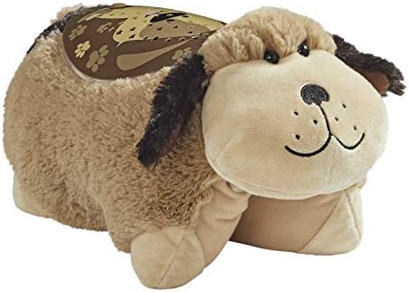 Pillow Pets Signature Snuggly Puppy Sleeptime Lite Brown
