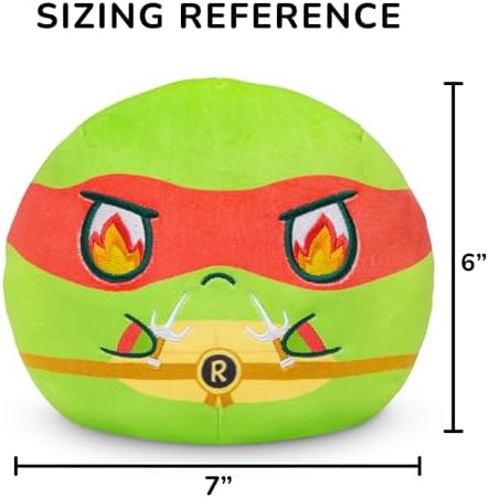 TeeTurtle Raphael Reversible Plushie - 6 Inch Cute Stuffed Animal