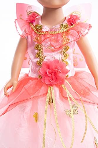 Little Adventures Butterfly Fairy Girl Doll Dress with Wings 1