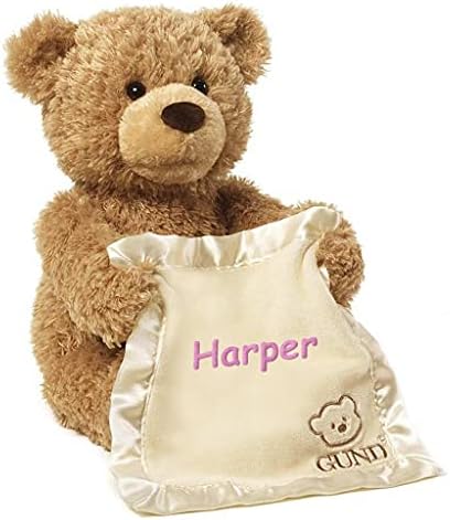 DIBSIES Peek A Boo Bear Plush Toy with Animation
