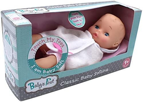 Babys First Bathtime Baby Softina Doll