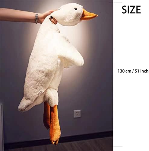 Tanha Big White Goose Plush Stuffed Animal