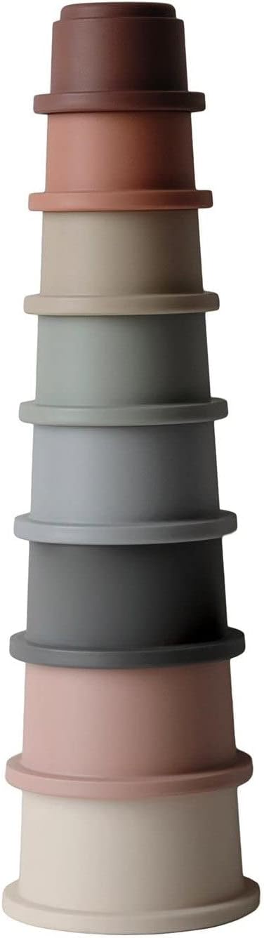 Mushie Stacking Cups Toy Danish Design 1