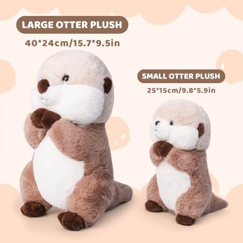 Riuhot Otter Plush Toy 157 Soft Stuffed Animal