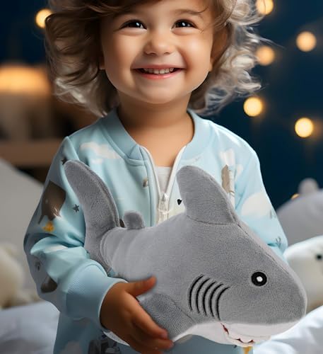 DolliBu Eco-Friendly Soft Shark Plush Toy 12 Inches