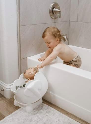 Tiipi Bath Toy Storage - 2 Piece Elephant Bucket Caddy