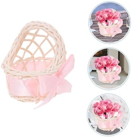 BESPORTBLE Mini Woven Basket Party Favor 6pcs 1