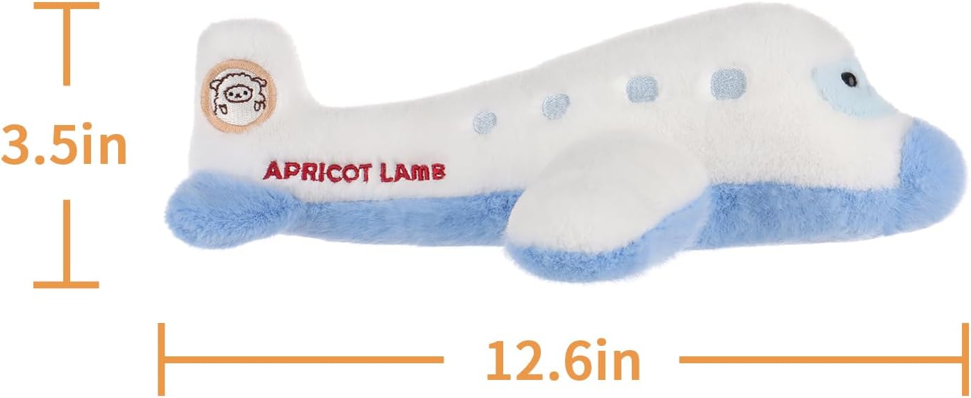 Apricot Lamb Comfort Plane Plush Stuffed Animal 126 Inches